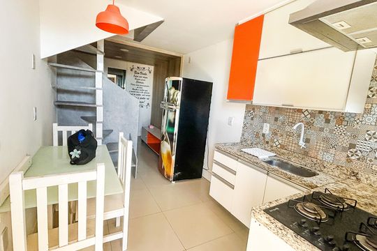 Cozinha de casa para alugar com 2 quartos, 40m² em Unamar, Cabo Frio