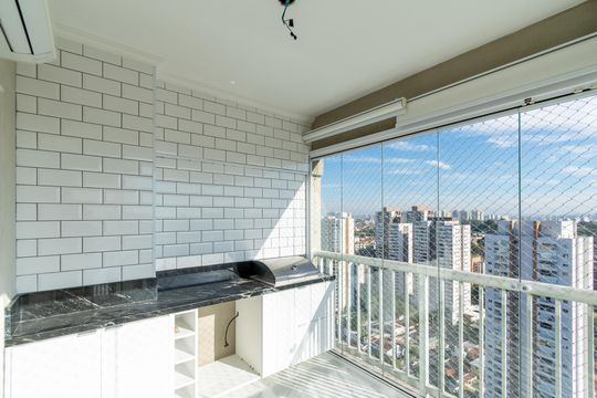 Varanda de apartamento para alugar com 1 quarto, 53m² em Vila Mascote, São Paulo