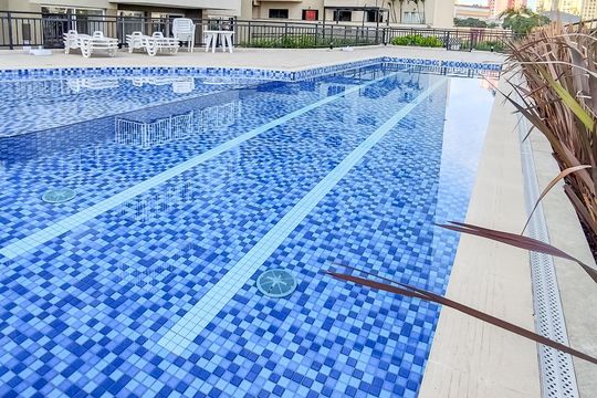 Área comum - Piscina de apartamento para alugar com 1 quarto, 53m² em Vila Mascote, São Paulo