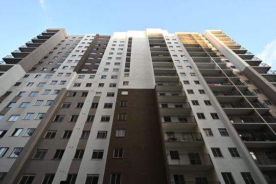 Fachada de apartamento à venda com 2 quartos, 37m² em Vila Andrade, São Paulo