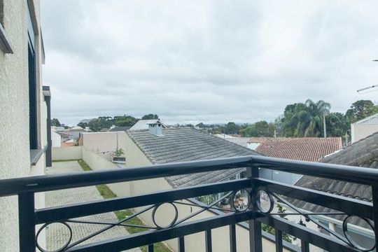 Varanda do Quarto 3 de casa à venda com 3 quartos, 108m² em Uberaba, Curitiba