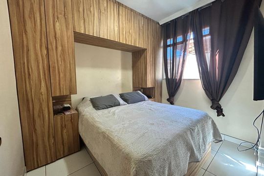Quarto de apartamento à venda com 2 quartos, 84m² em São Benedito, Belo Horizonte
