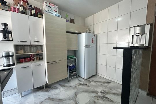 Cozinha de apartamento à venda com 2 quartos, 84m² em São Benedito, Belo Horizonte