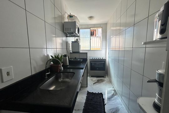 Cozinha de apartamento à venda com 2 quartos, 84m² em São Benedito, Belo Horizonte