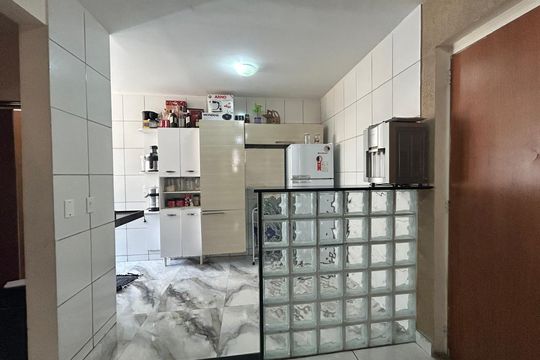 Cozinha de apartamento à venda com 2 quartos, 84m² em São Benedito, Belo Horizonte