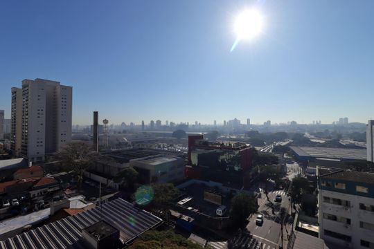 Vista da Sacada do Quarto 2 de apartamento à venda com 3 quartos, 109m² em Vila Guiomar, Santo André