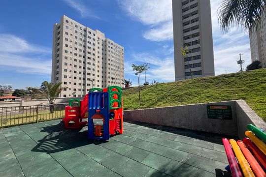 Área comum - Playground de apartamento para alugar com 2 quartos, 50m² em Braúnas, Belo Horizonte