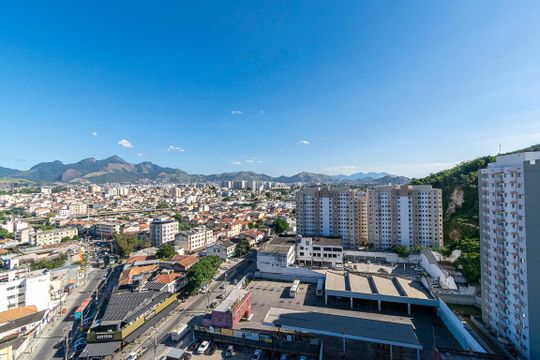 Vista da Varanda da Sala de apartamento para alugar com 1 quarto, 38m² em Bonsucesso, Rio de Janeiro