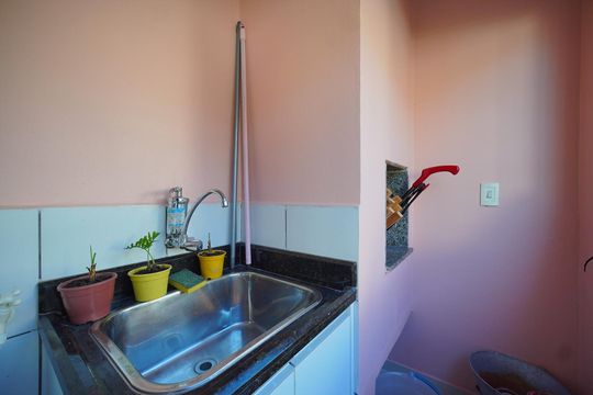 Área de Serviço/Churrasqueira de apartamento para alugar com 2 quartos, 69m² em Serraria, São José