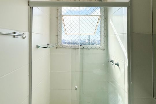 Banheiro - Suíte de apartamento para alugar com 2 quartos, 56m² em Planalto, São Bernardo do Campo