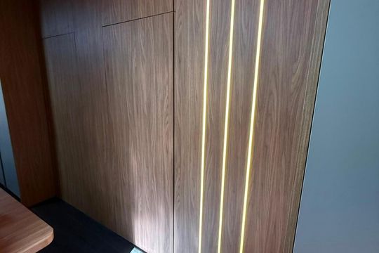 Cozinha de apartamento à venda com 2 quartos, 47m² em Centro, Curitiba