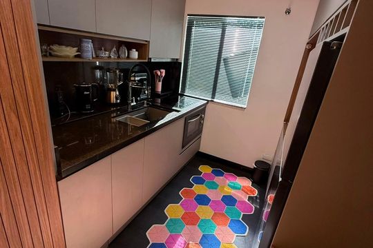 Cozinha de apartamento à venda com 2 quartos, 47m² em Centro, Curitiba