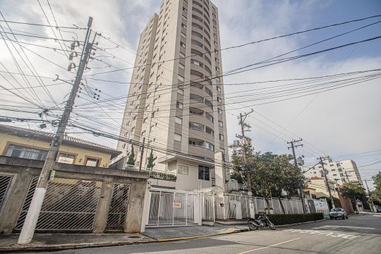 fachada de apartamento para alugar com 2 quartos, 70m² em Vila Moinho Velho, São Paulo