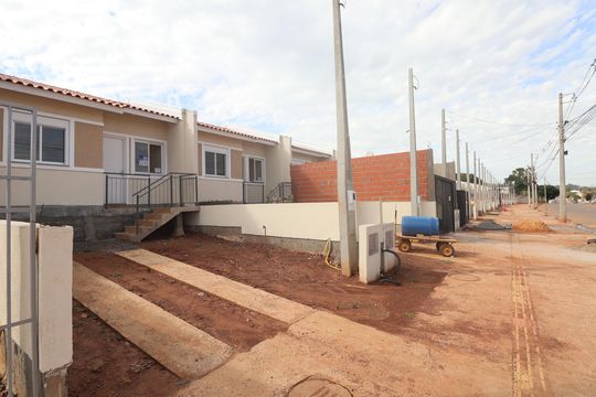 Fachada de casa para alugar com 2 quartos, 106m² em Morada do Vale Ii, Gravataí