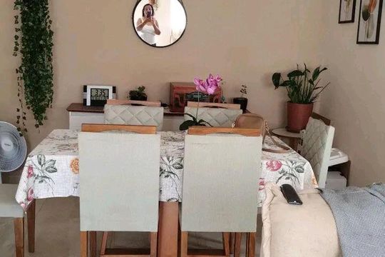 Sala de jantar de casa para alugar com 2 quartos, 115m² em Residencial Votorantim Park I, Votorantim