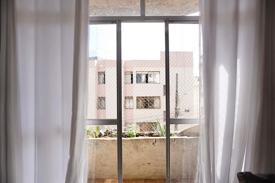Varanda da Sala de apartamento à venda com 3 quartos, 110m² em Nova Floresta, Belo Horizonte