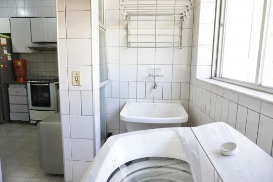 Área de Serviço de apartamento à venda com 3 quartos, 110m² em Nova Floresta, Belo Horizonte