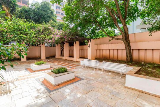 Área comum de apartamento à venda com 2 quartos, 97m² em Indianópolis, São Paulo