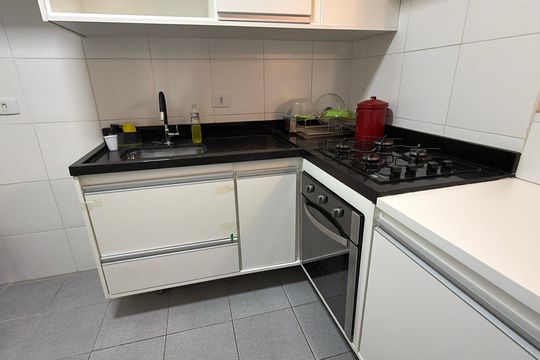 Cozinha de apartamento para alugar com 1 quarto, 38m² em Mooca, São Paulo
