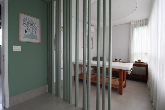 Área Comum - Massagem de apartamento para alugar com 1 quarto, 33m² em Indianópolis, São Paulo
