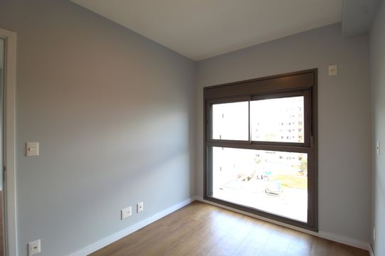 Quarto Suíte de apartamento para alugar com 1 quarto, 33m² em Indianópolis, São Paulo