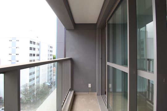 Varanda de apartamento para alugar com 1 quarto, 33m² em Indianópolis, São Paulo