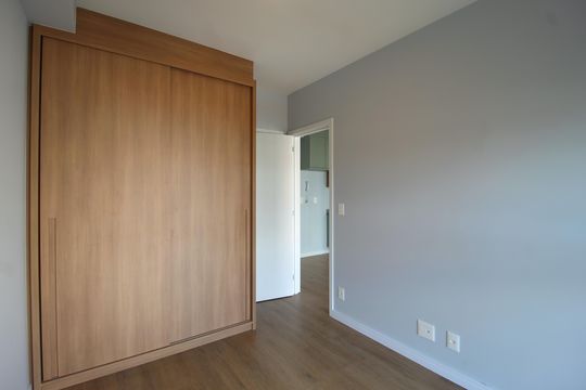 Quarto Suíte de apartamento para alugar com 1 quarto, 33m² em Indianópolis, São Paulo
