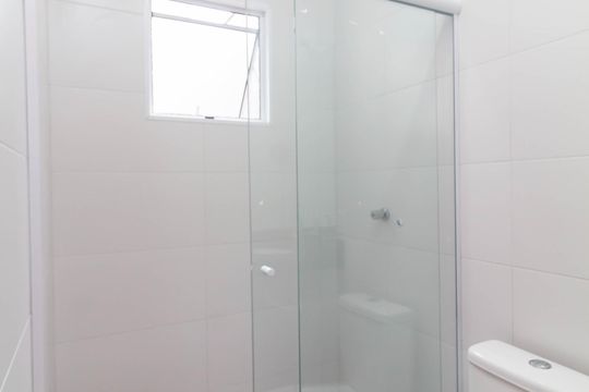 Banheiro da Suíte 2 de casa de condomínio à venda com 2 quartos, 90m² em Cidade Líder, São Paulo