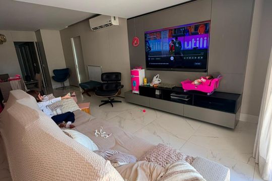 Sala de apartamento à venda com 4 quartos, 246m² em Estoril, Belo Horizonte