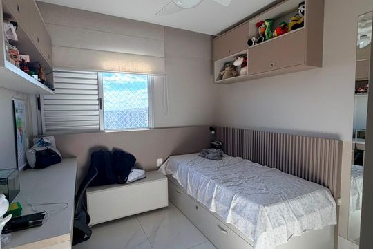 Quarto de apartamento à venda com 4 quartos, 246m² em Estoril, Belo Horizonte
