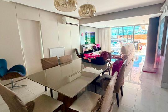 Sala de apartamento à venda com 4 quartos, 246m² em Estoril, Belo Horizonte