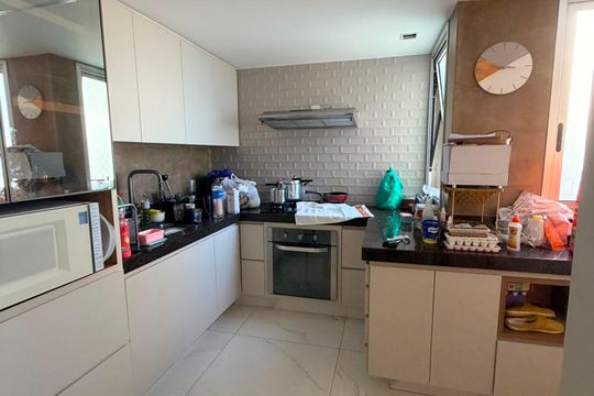 Cozinha de apartamento à venda com 4 quartos, 246m² em Estoril, Belo Horizonte