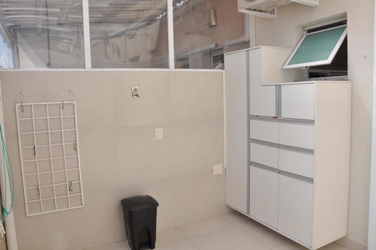 Detalhe - Quintal de casa de condomínio à venda com 2 quartos, 89m² em Vila Mangalot, São Paulo
