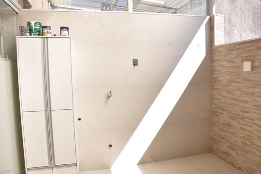 Detalhe - Quintal de casa de condomínio à venda com 2 quartos, 89m² em Vila Mangalot, São Paulo