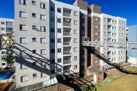 Fachada Prédio de apartamento para alugar com 2 quartos, 47m² em Jardim Barro Branco, Cotia