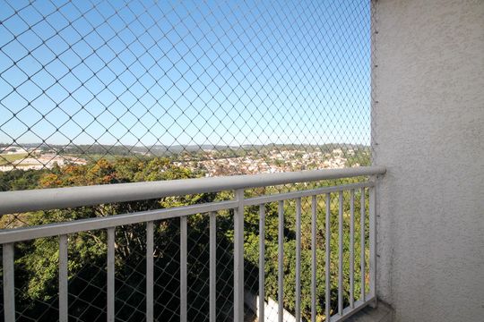 Vista Varanda Sala de apartamento para alugar com 2 quartos, 47m² em Jardim Barro Branco, Cotia