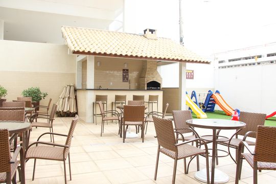 Área comum - Churrasqueira de apartamento para alugar com 2 quartos, 100m² em Braga, Cabo Frio