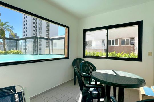 Área comum de apartamento para alugar com 1 quarto, 32m² em Jardim Paulista, São Paulo