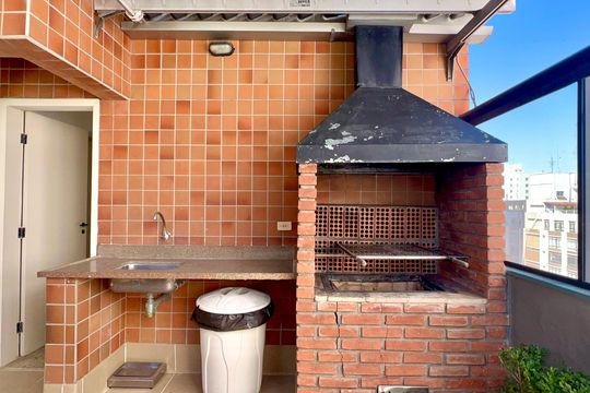 Churrasqueira de apartamento para alugar com 1 quarto, 32m² em Jardim Paulista, São Paulo