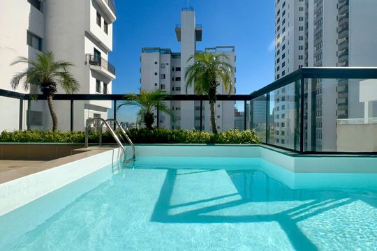 Piscina de apartamento para alugar com 1 quarto, 32m² em Jardim Paulista, São Paulo