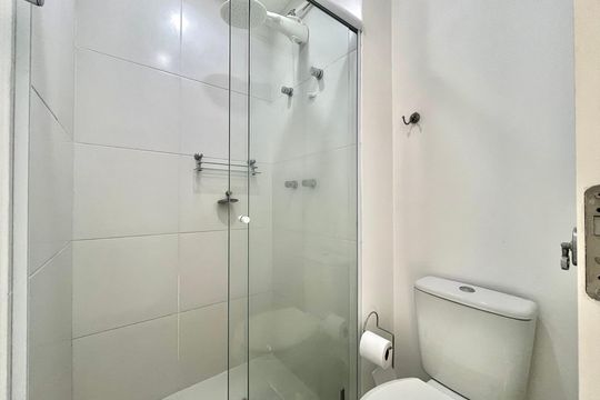 Banheiro de apartamento para alugar com 1 quarto, 33m² em Vila da Saúde, São Paulo