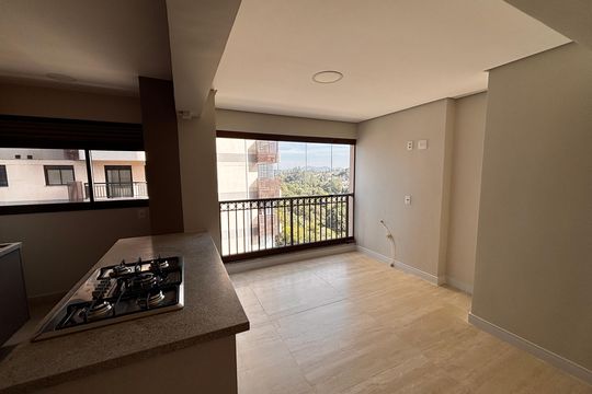 Sala de apartamento à venda com 2 quartos, 105m² em Empresarial 18 do Forte, Barueri