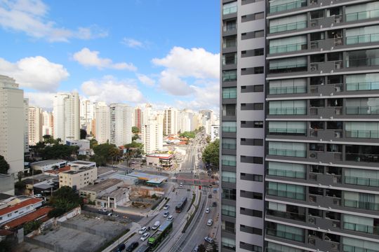 Vista de apartamento para alugar com 1 quarto, 24m² em Vila Nova Conceição, São Paulo