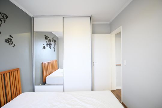 Quarto de apartamento para alugar com 1 quarto, 38m² em Super Quadra Morumbi, São Paulo