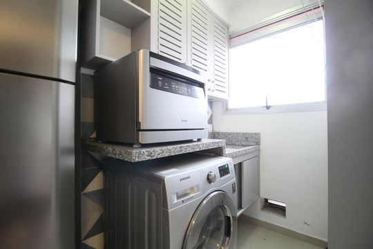Área de Serviço de apartamento para alugar com 1 quarto, 38m² em Super Quadra Morumbi, São Paulo