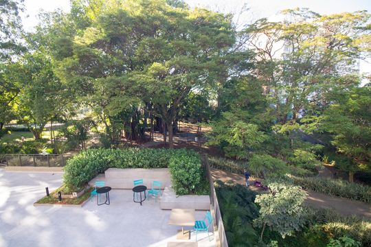 Varanda - Vista de apartamento para alugar com 4 quartos, 108m² em Santo Amaro, São Paulo