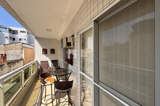 Varanda de apartamento à venda com 2 quartos, 81m² em Recreio dos Bandeirantes, Rio de Janeiro