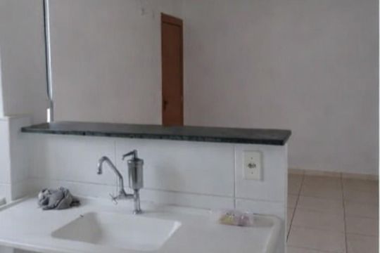 Cozinha de apartamento para alugar com 2 quartos, 47m² em Industrial, Juiz de Fora