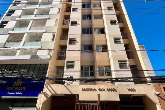 Fachada de apartamento para alugar com 1 quarto, 40m² em Centro, Campinas