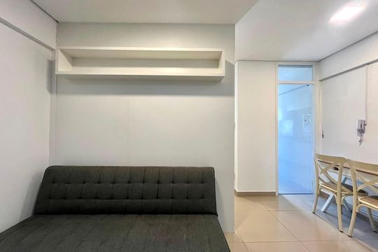 Sala de apartamento para alugar com 1 quarto, 40m² em Centro, Campinas
